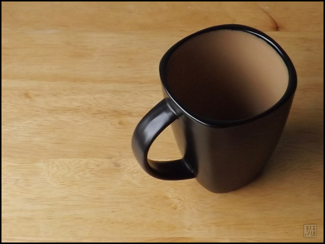 (Photo: A Very empty coffee cup!)