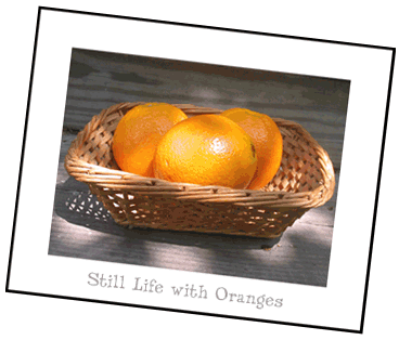 (Photo - Still Life with Oranges)